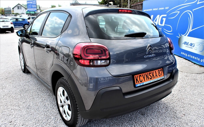 Citroen C3 cena 45900 przebieg: 95000, rok produkcji 2019 z Łęknica małe 379